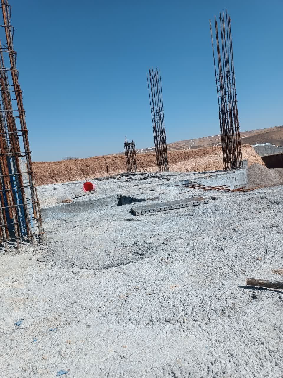 اجرای سازه بتنی سقف دال