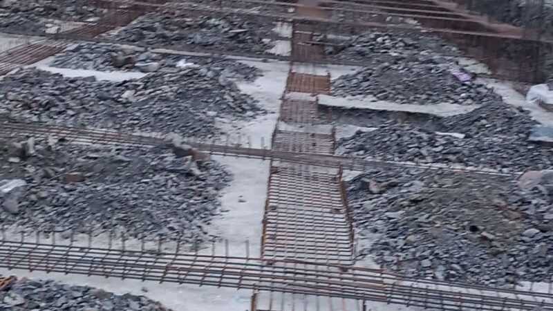 اجرای پیمانکاری سازه بتنی فوندانسیون 800 متری